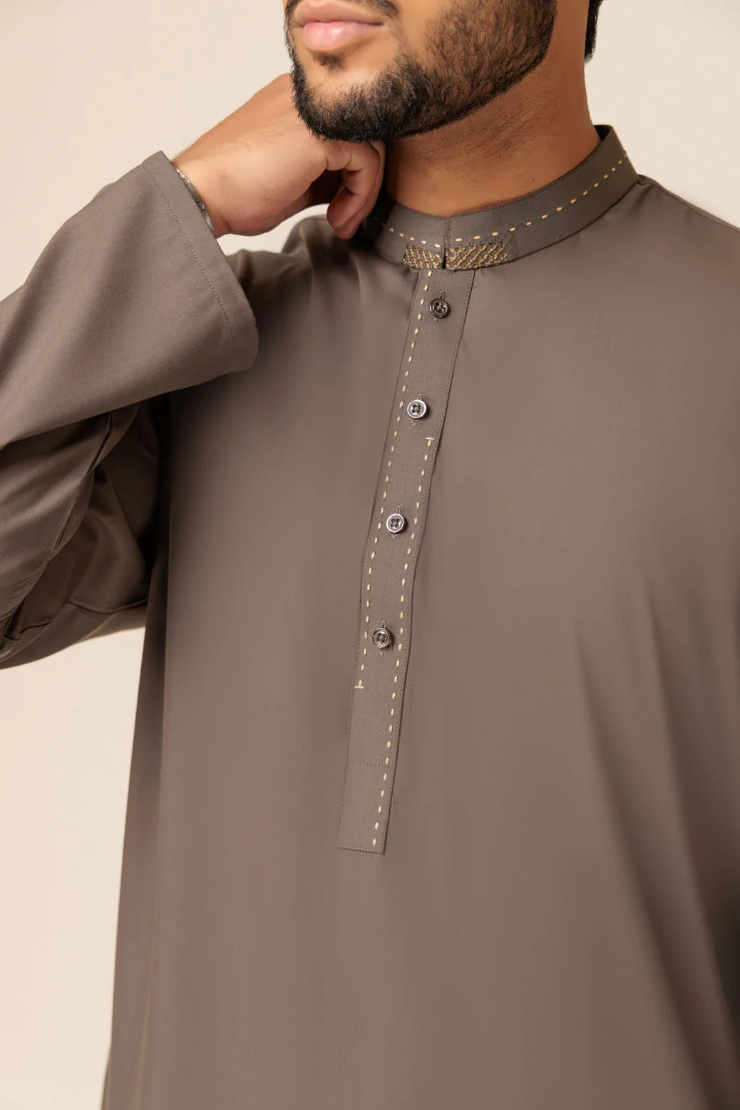 RW-JADE-BLENDED-KURTA SHALWAR - (KSRS23-097) - Image 4