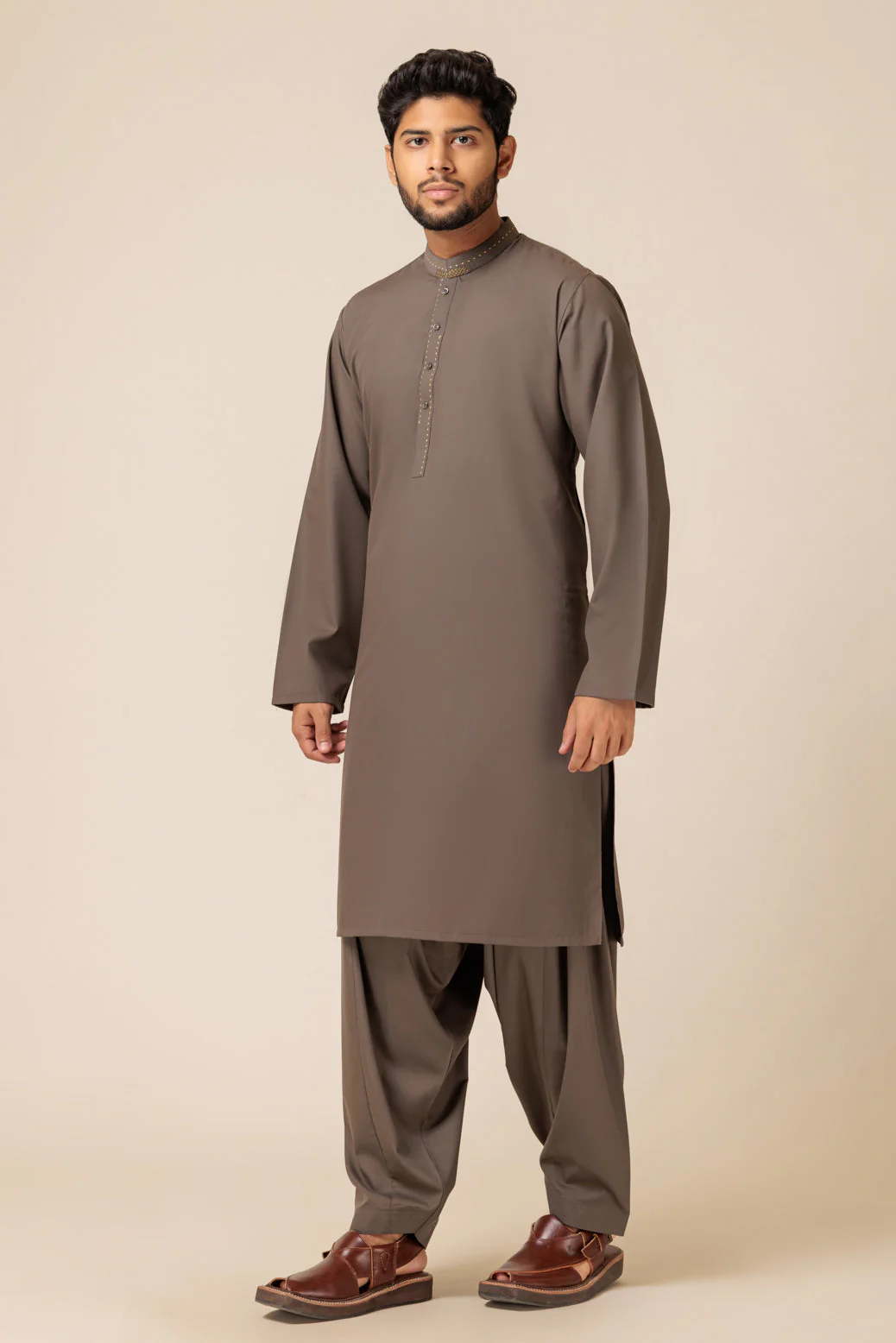 RW-JADE-BLENDED-KURTA SHALWAR - (KSRS23-097) - Image 5
