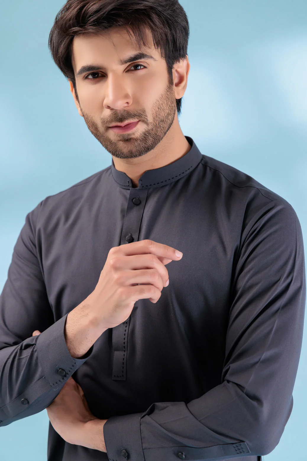 S-BOMB-BLENDED-KURTA SHALWAR - (KSW23-017) - Image 2