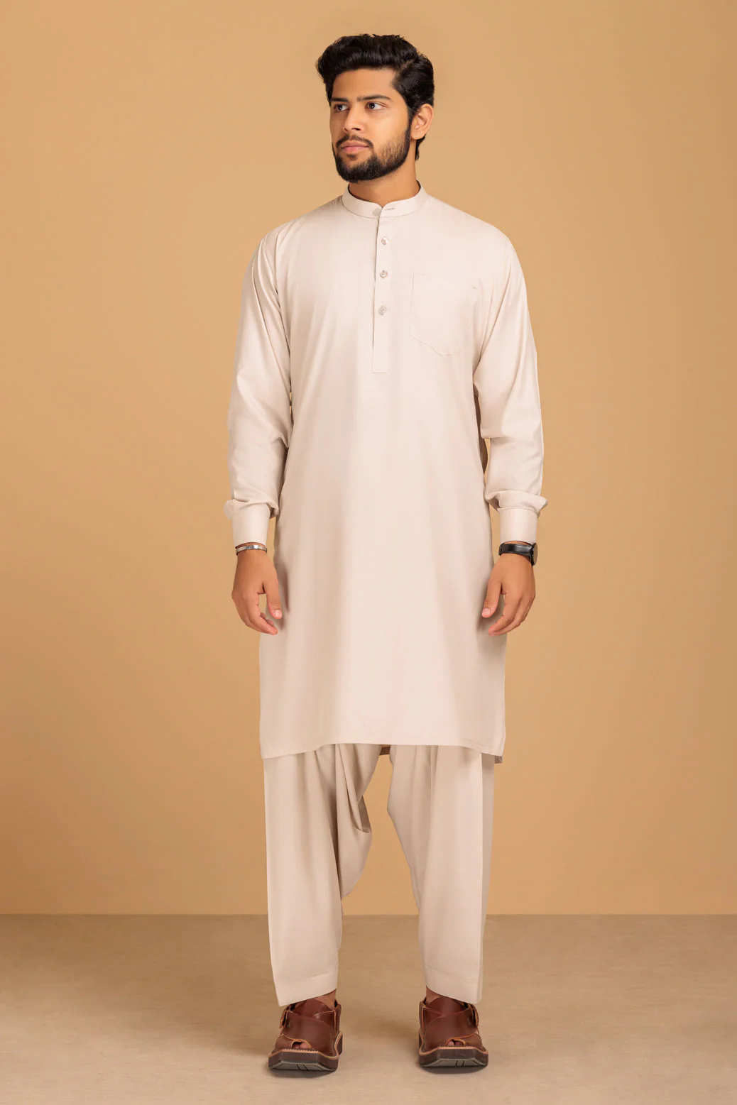 S-CHARM-BLENDED-SHALWAR SUIT- (GSBS23-017) - Image 3