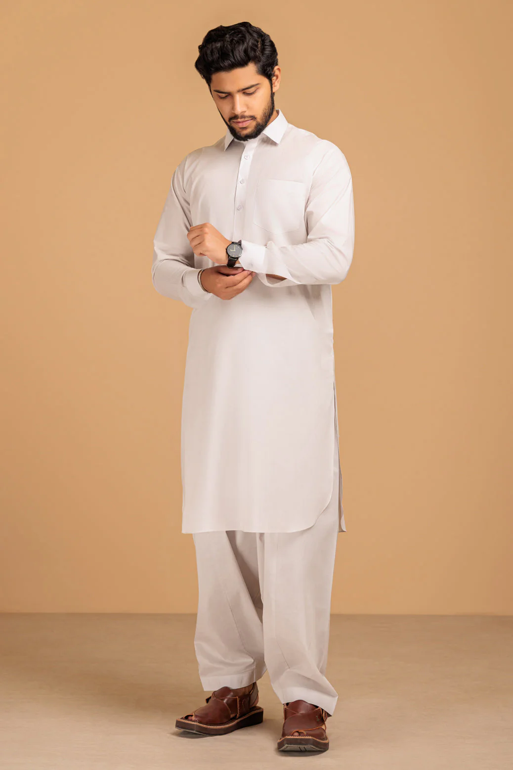 S-CHARM-BLENDED-SHALWAR SUIT- (GSSS23-017) - Image 4