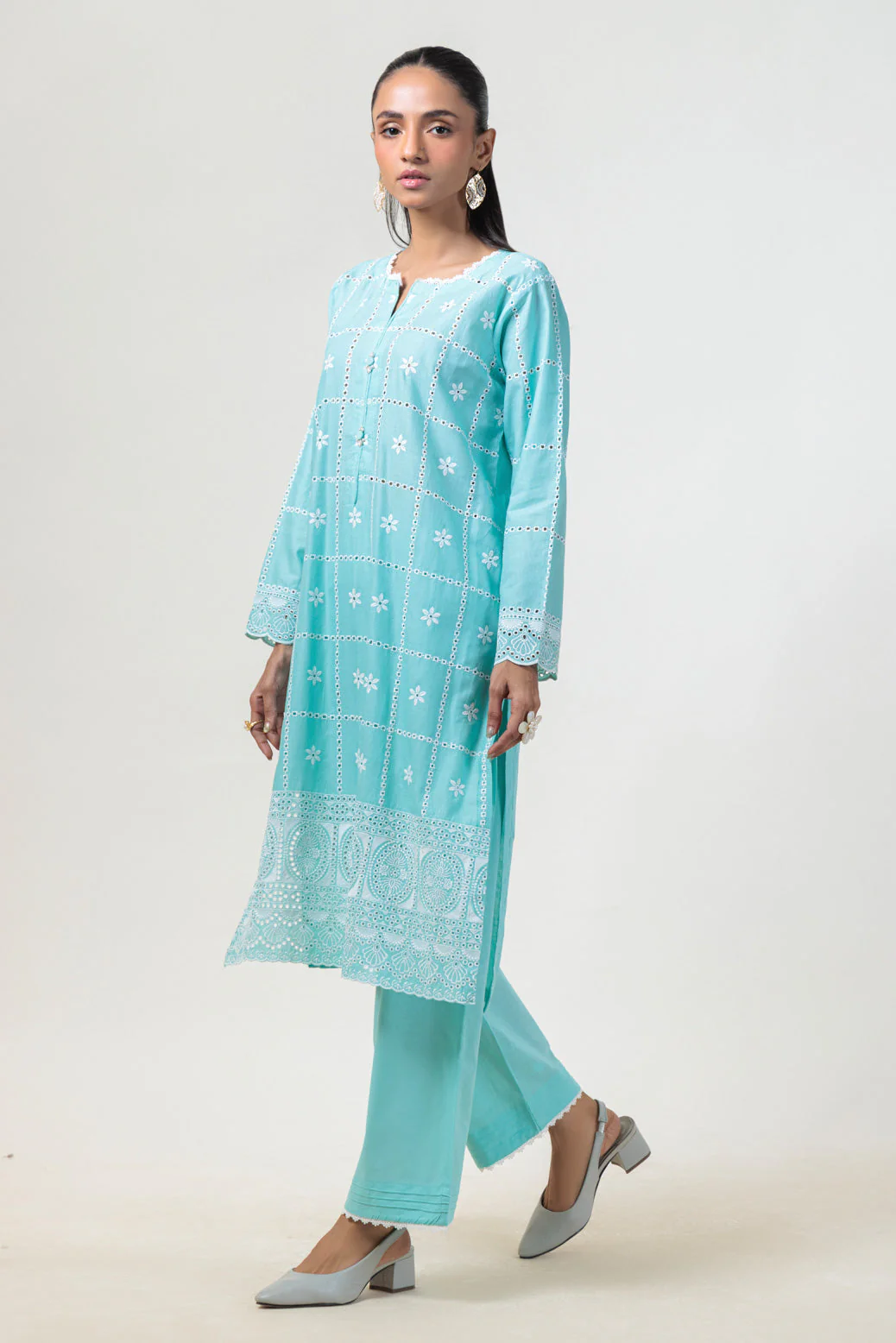 S-GREEN-CAMBRIC-2 PIECE (BS2242P07) - Image 4