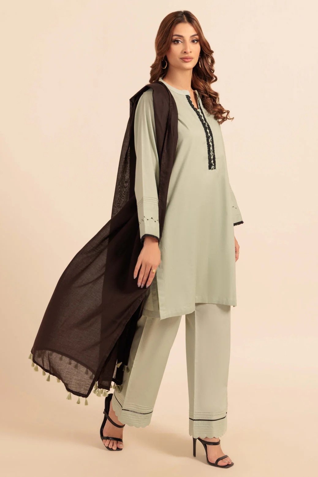 S-GREEN-CAMBRIC-3 PIECE (PWS7243P09) - Image 2