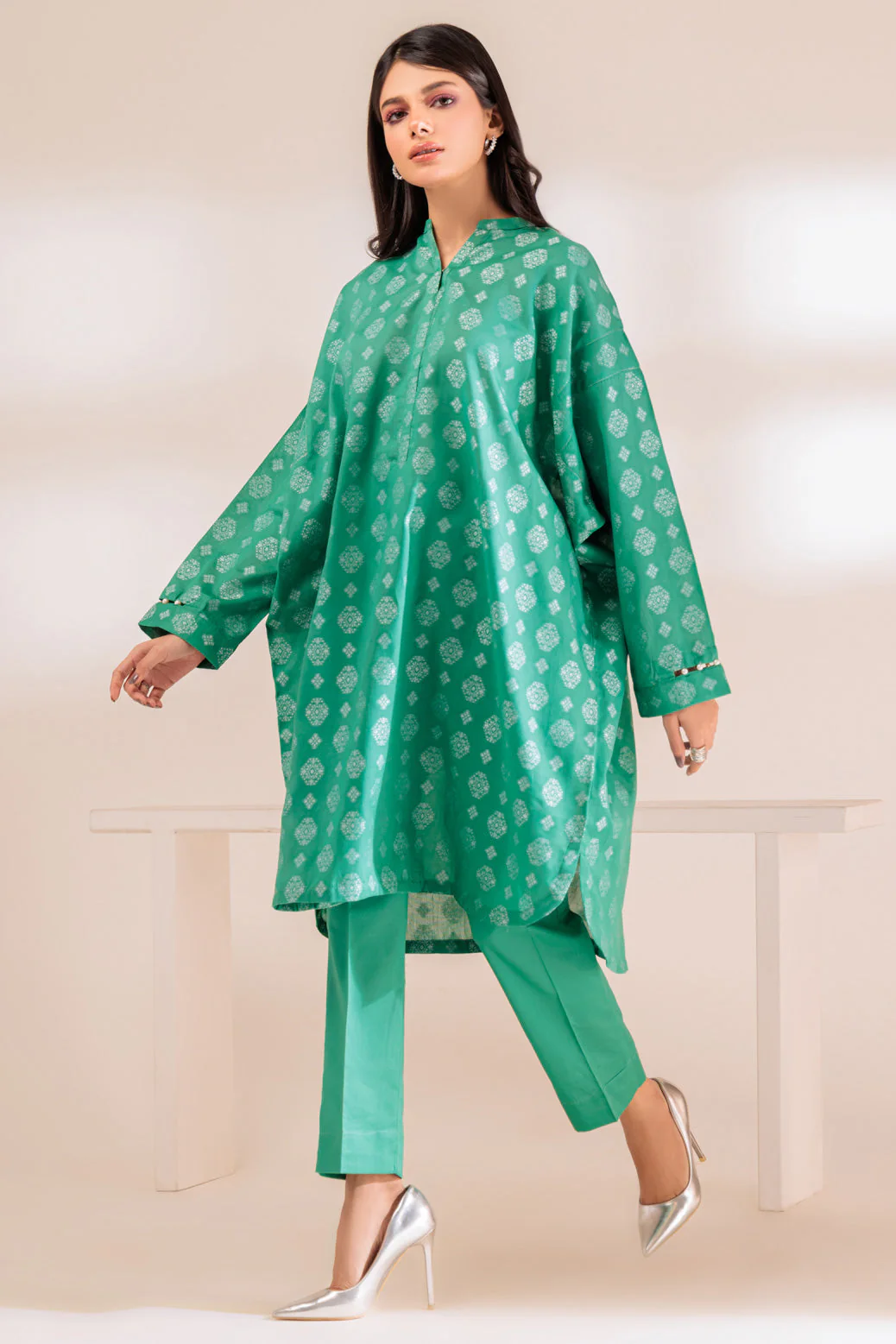 S-GREEN-DOBBY-2 PIECE (SSS232P39) - Image 5