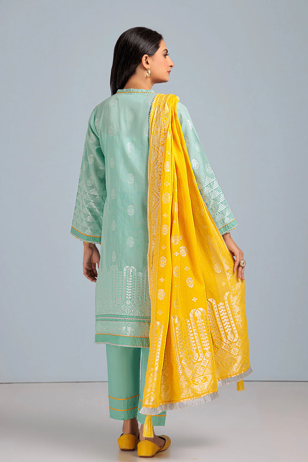 S-GREEN-JACQUARD-3 PIECE (ABN233P17B) - Image 4