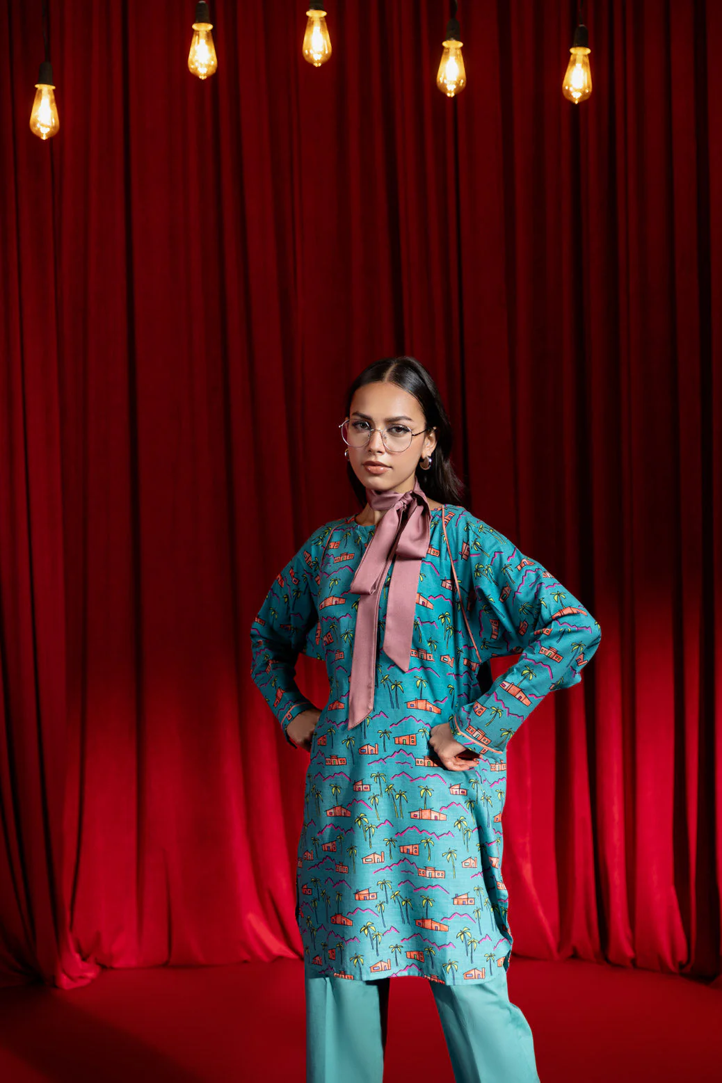 S-GREEN-KHADDAR-2 PIECE (WS2242P01) - Image 3
