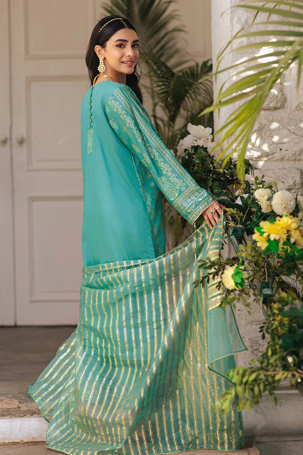S-GREEN-VISCOSE-3 PIECE (HV4K243P1) - Image 4