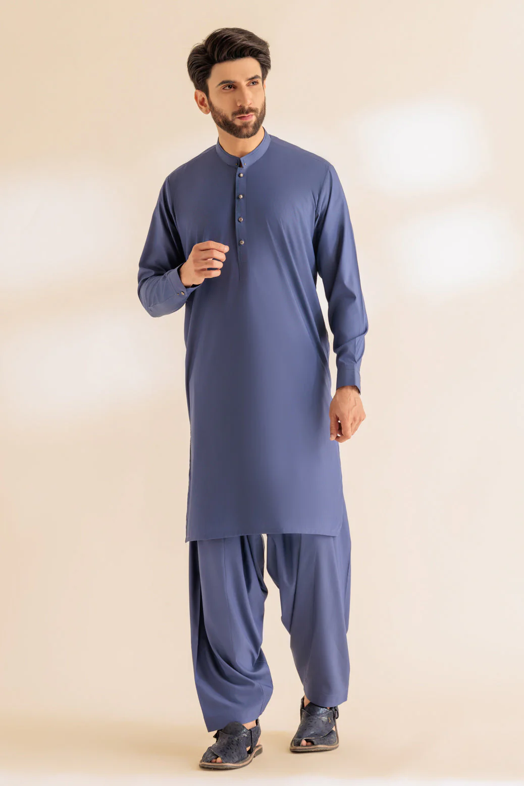 S-SRPENT-BLENDED-SHALWAR SUIT - (GSBR24-003) - Image 2