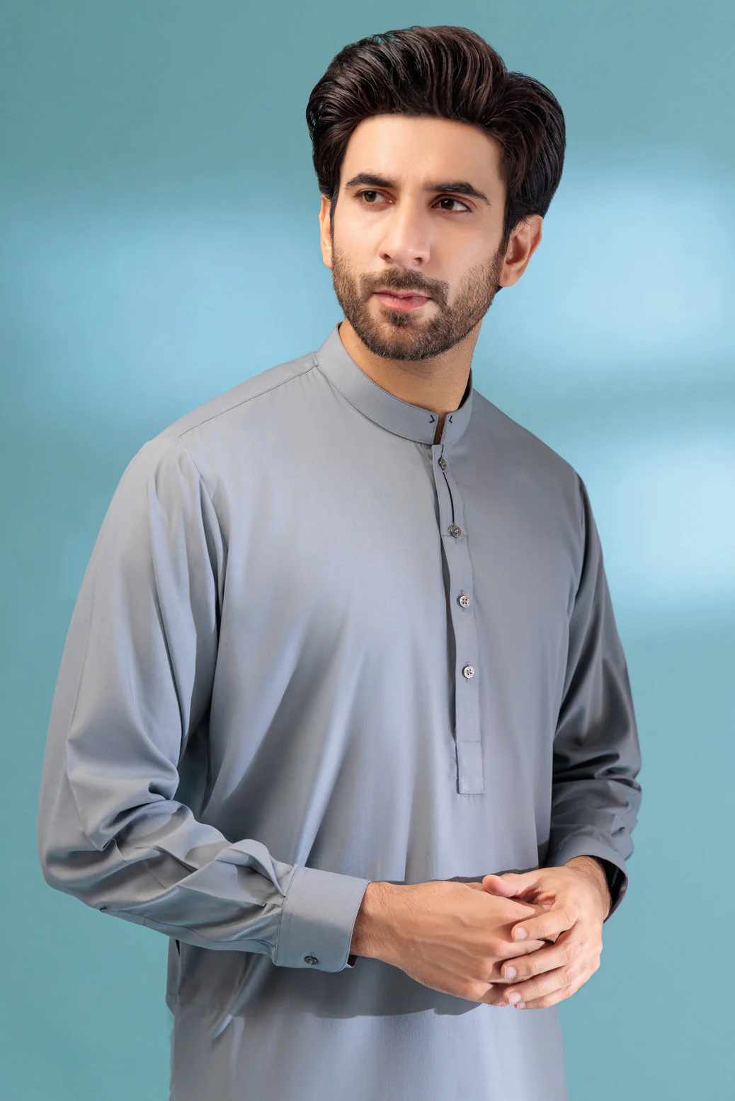 S-STONE-BLENDED-KURTA SHALWAR - (KSRS23-078) - Image 3
