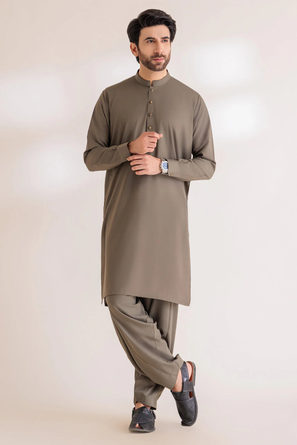 SAGE-BLENDED-SHALWAR SUIT - (GSBS24-005) - Image 4