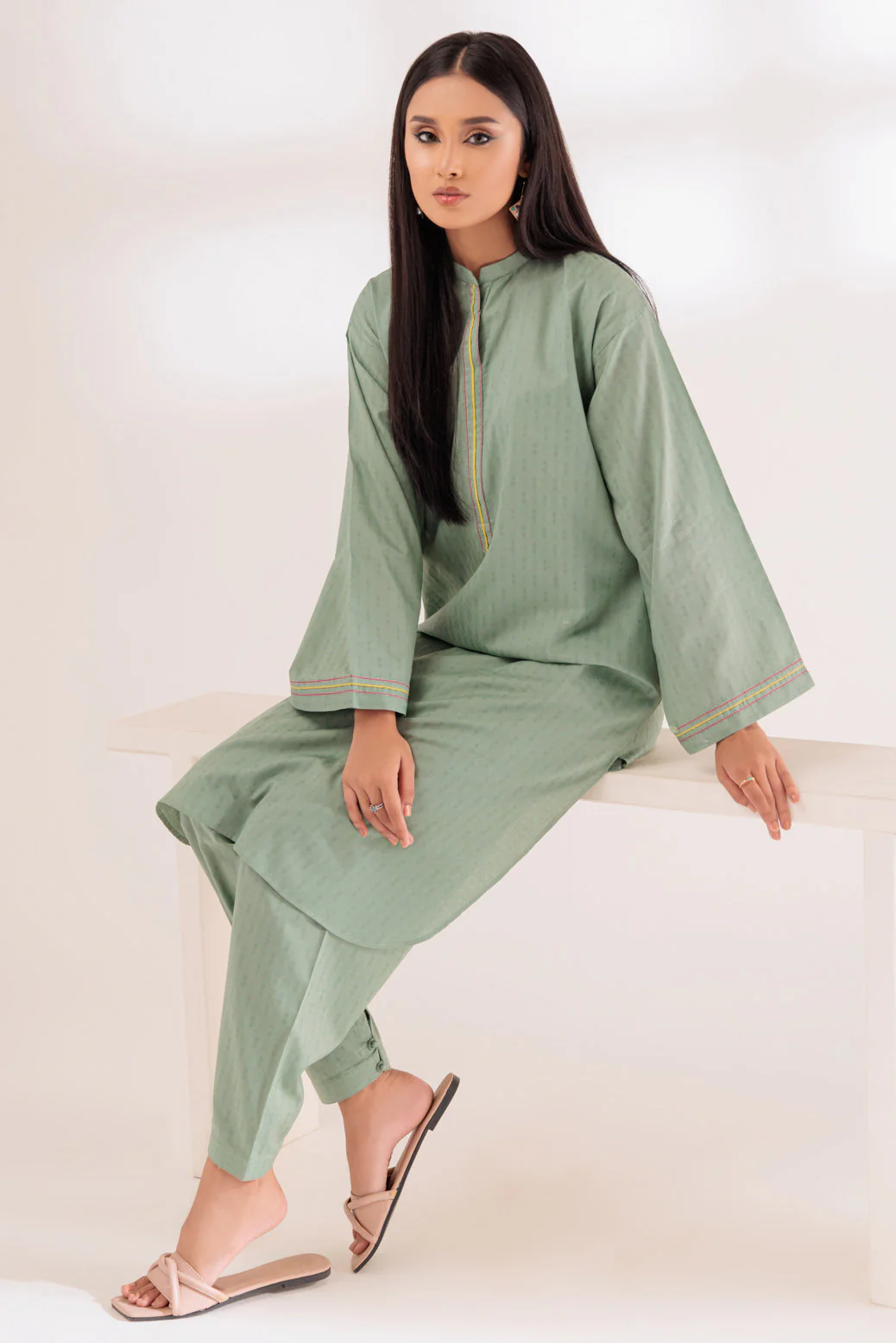 SAGE-JACQAURD-2 PIECE (BSSS232P19) - Image 3