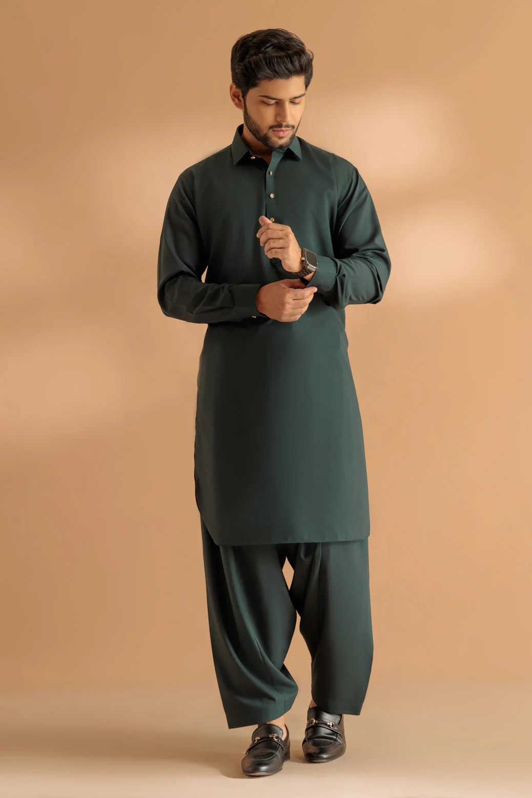 SALMANDR-BLENDED-SHALWAR SUIT - (GSSS24-009) - Image 4