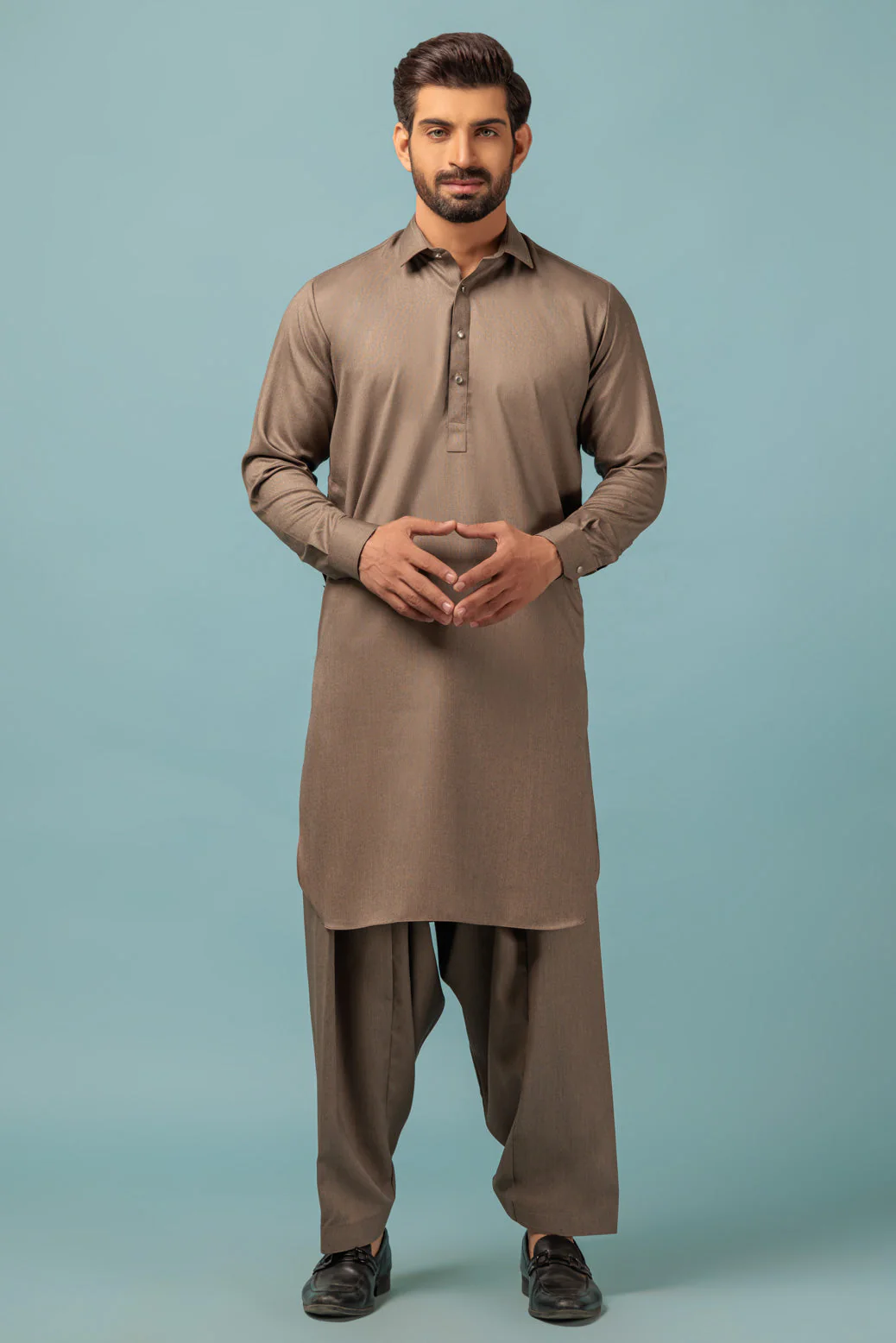SAND-BLENDED-SHALWAR SUIT - (GSSW23-035) - Image 2