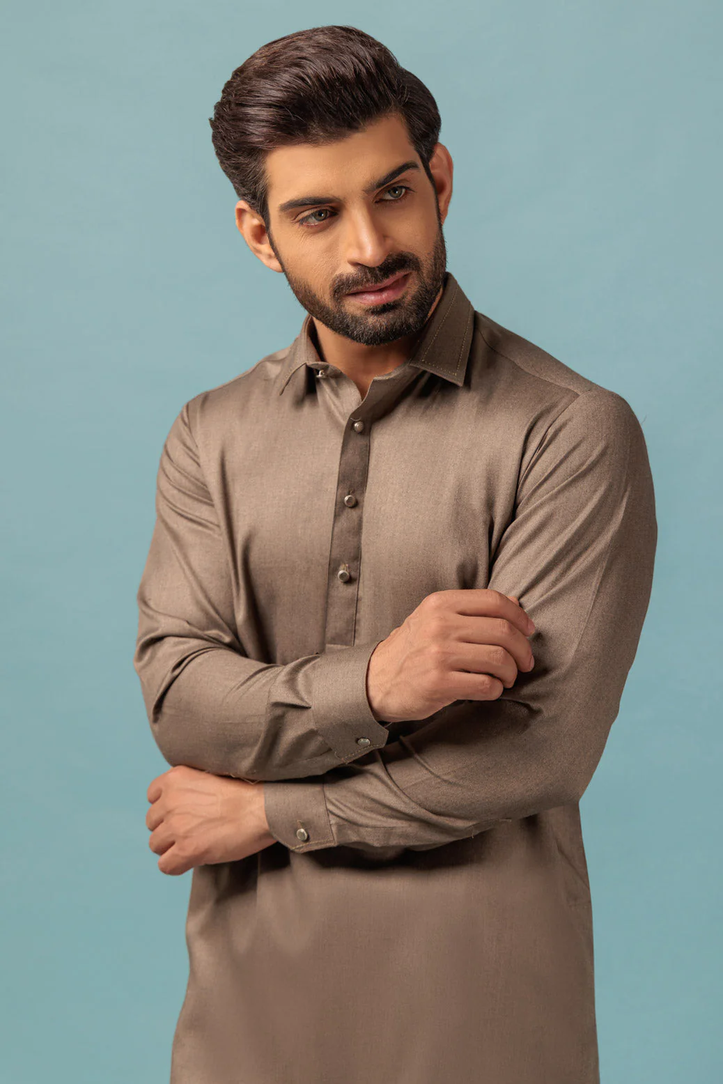SAND-BLENDED-SHALWAR SUIT - (GSSW23-035) - Image 3