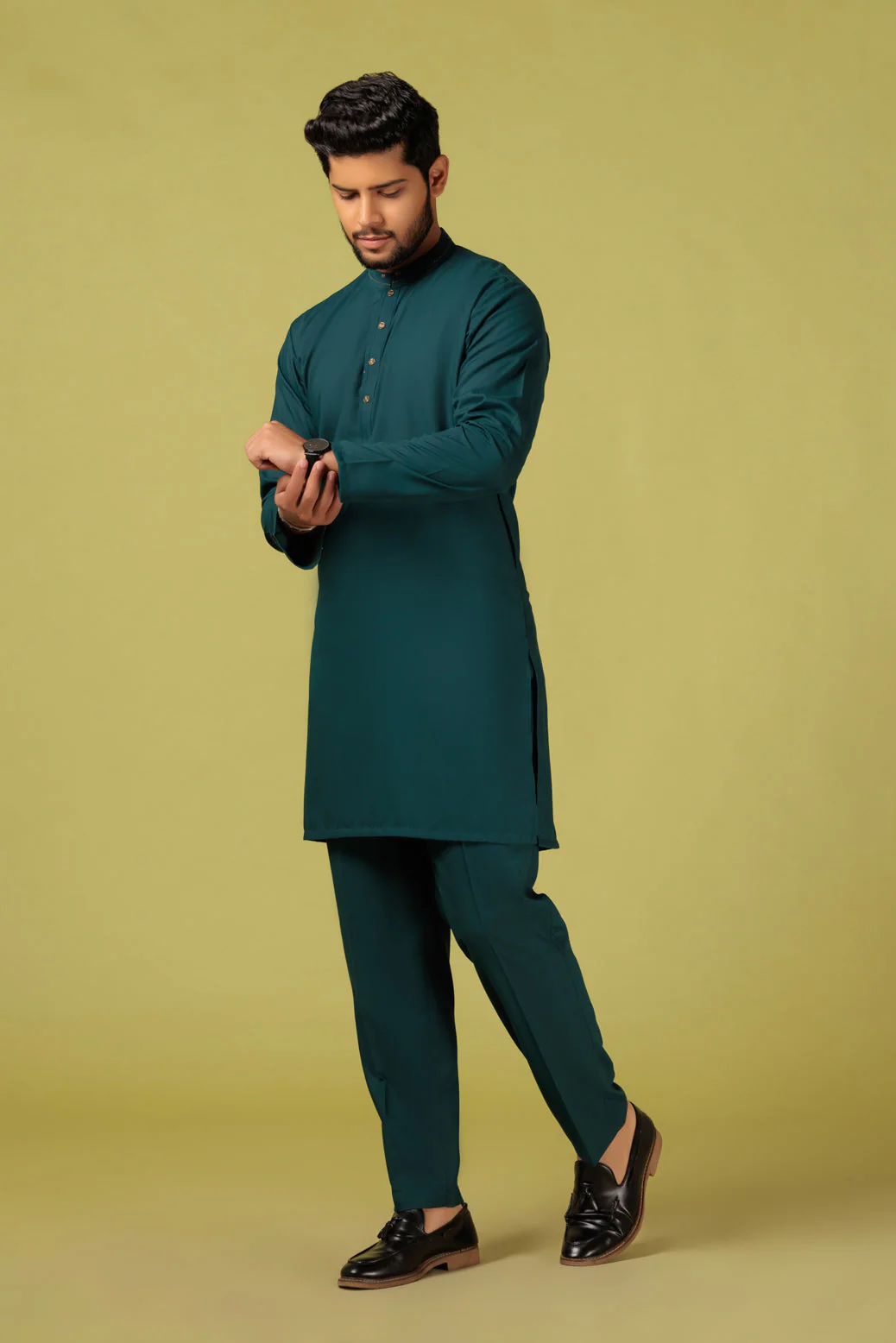 SCRAMNTO-BLENDED-KURTA PAJAMA TROUSER - (KSB23-001) - Image 3