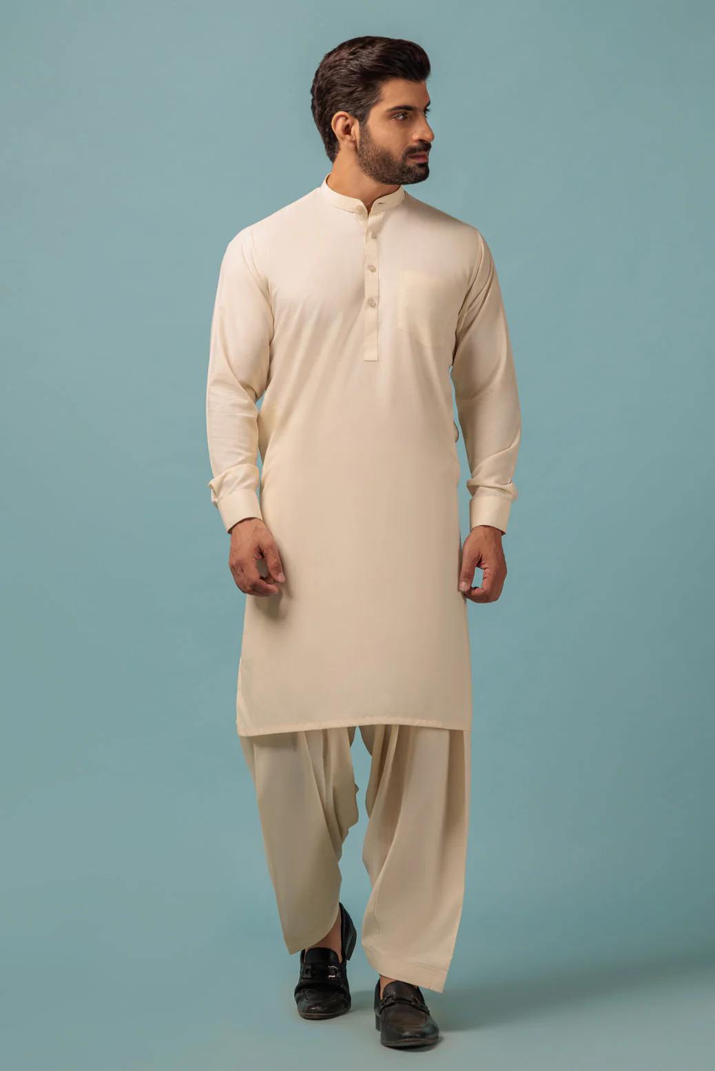 SEA-WEED-BLENDED-SHALWAR SUIT - (GSBS23-030) - Image 4