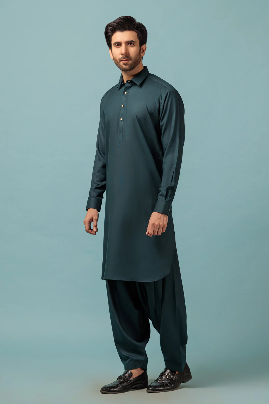 SEA-WEED-BLENDED-SHALWAR SUIT - (GSSW23-014) - Image 4