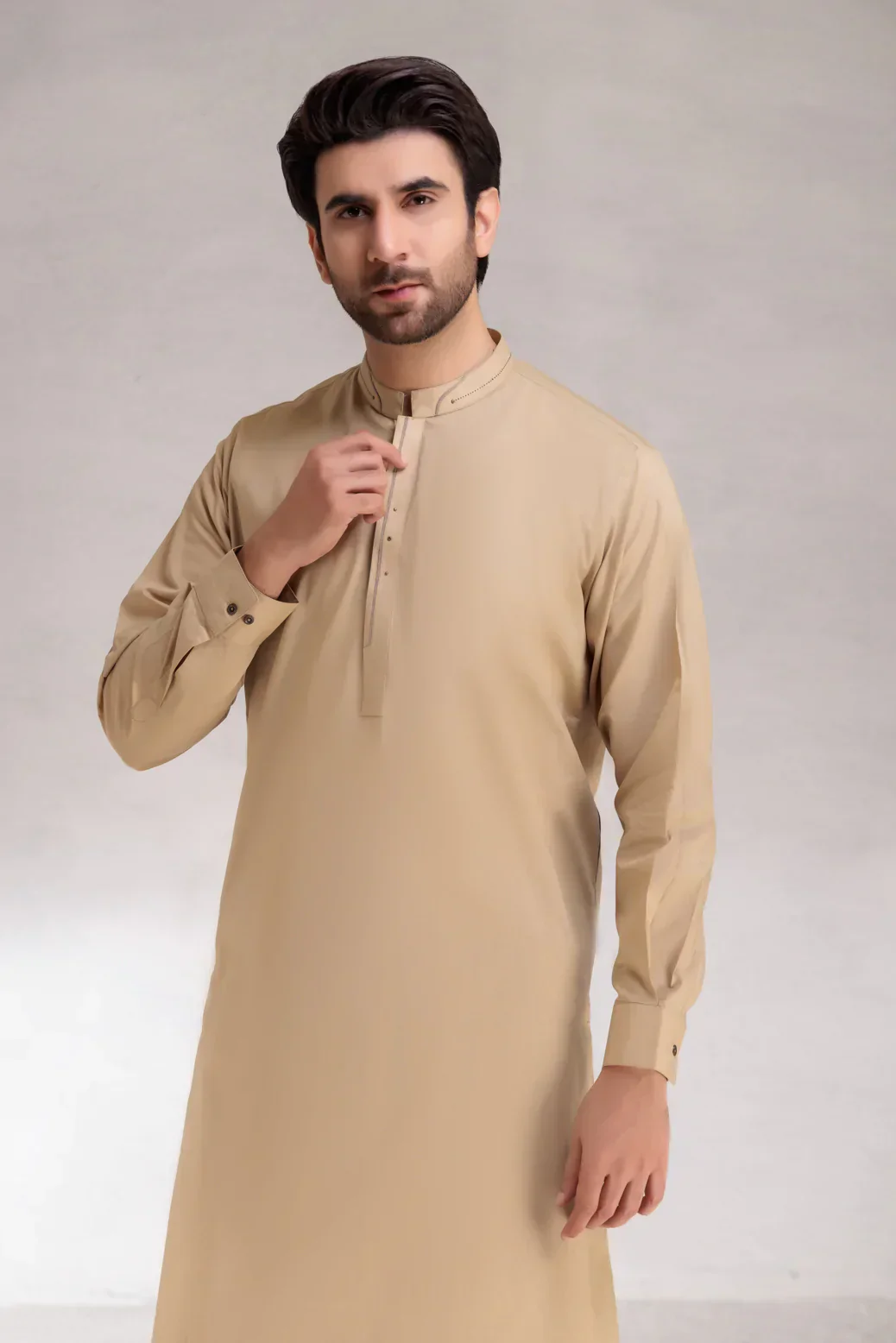 SEPIA-COTTON-KURTA SHALWAR  (KSRS23-014) - Image 3