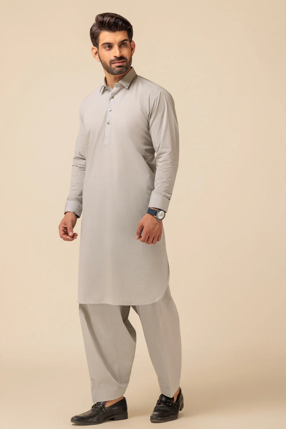 SMOKE-BLENDED-SHALWAR SUIT - (GSSB23-021) - Image 4