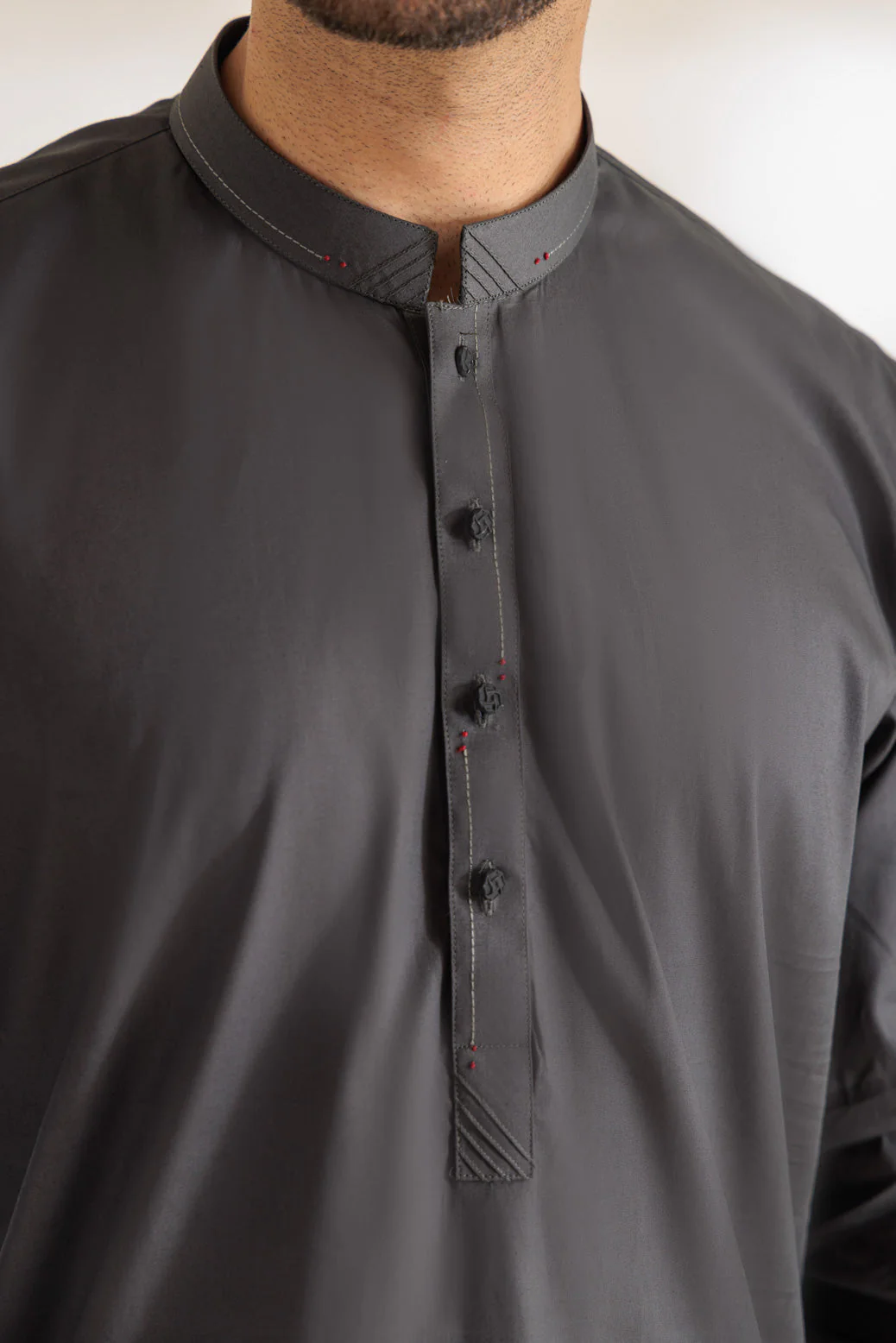 SMOKE-COTTON-KURTA SHALWAR - (KSRR24-003) - Image 2