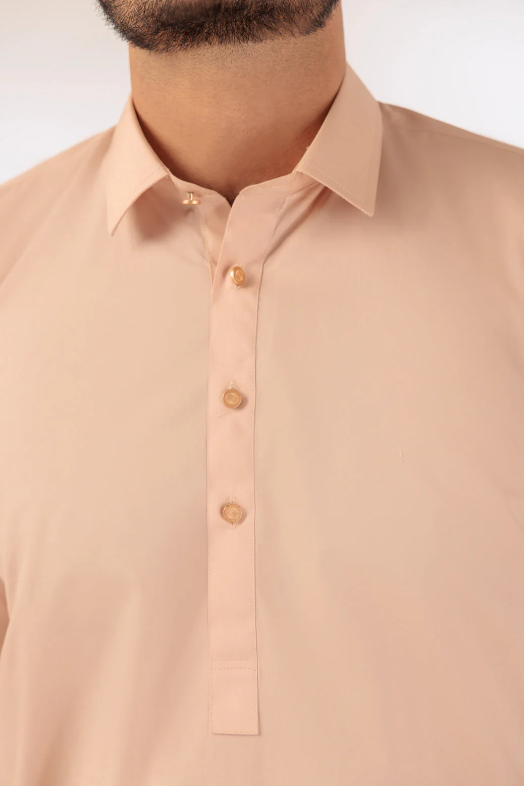 SO-BEIGE-BLENDED-SHALWAR SUIT - (GSSR24-021) - Image 2