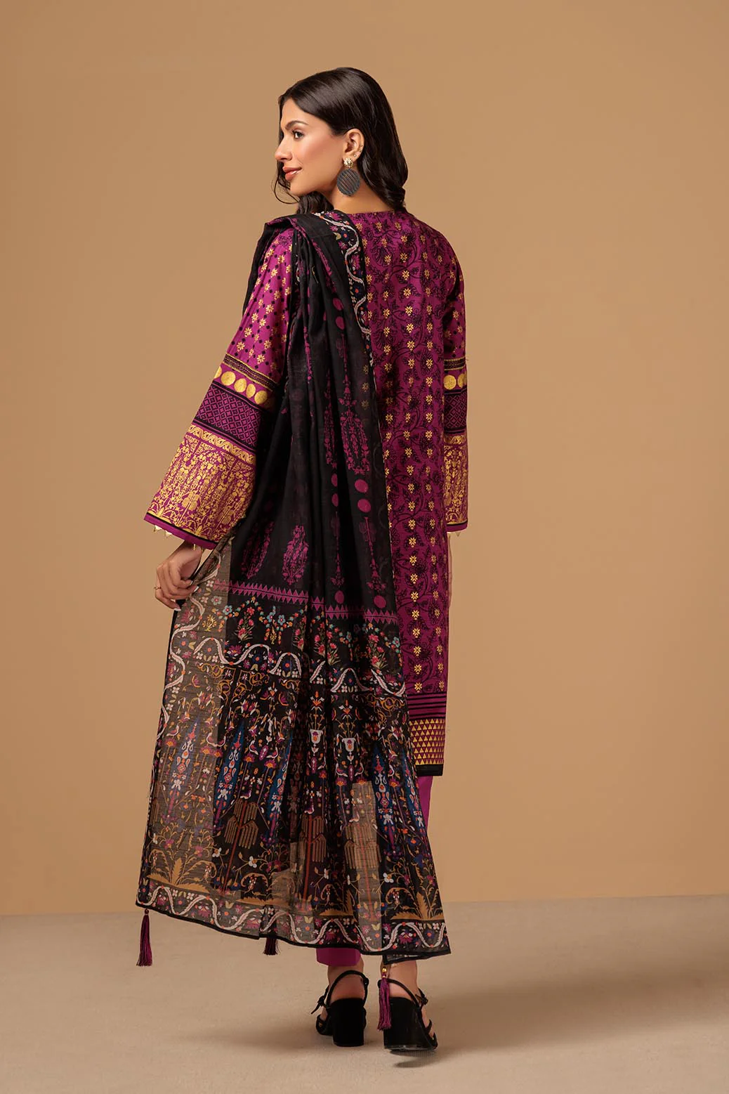 SONERI GULAB - 3 PC (RST233P74) - Image 3