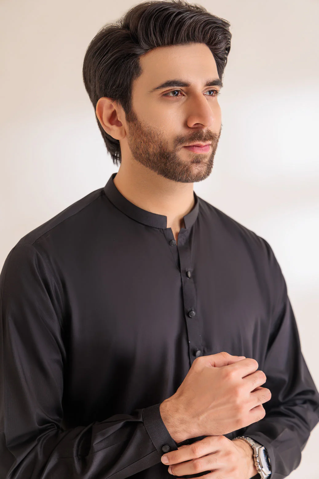 SOOT-COTTON DOBBY-KURTA SHALWAR - (KSRS24-003) - Image 3