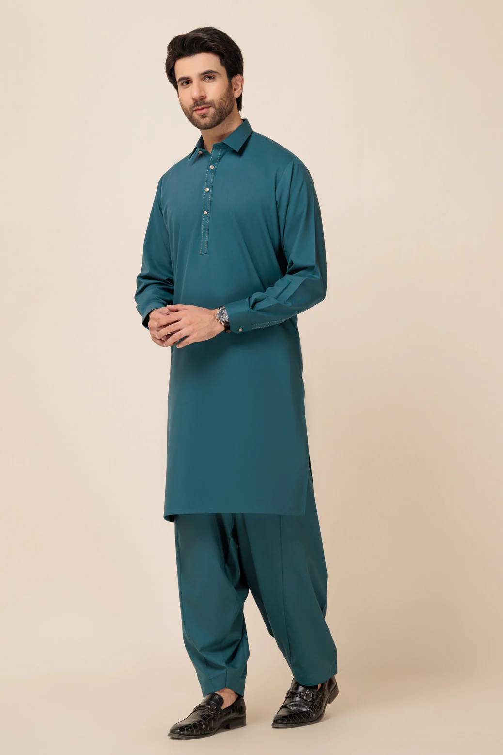 SPACE-BLENDED-KURTA SHALWAR - (KSRW23-026) - Image 4