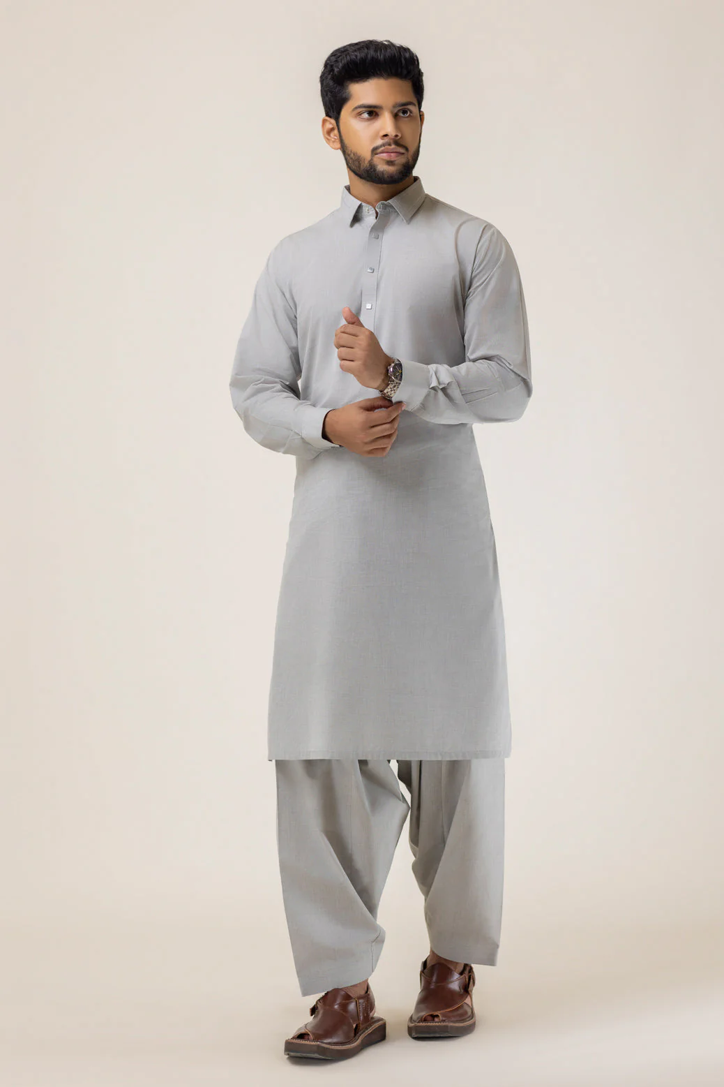 STONE-BLENDED-KURTA SHALWAR - (KSRB23-032) - Image 3