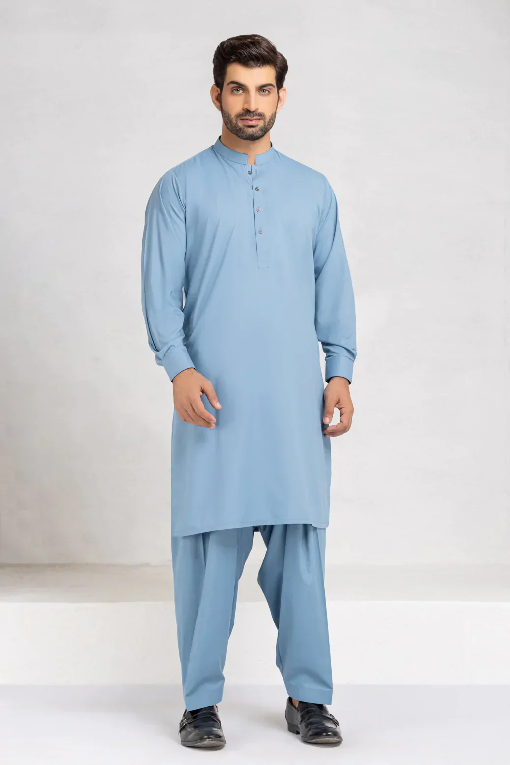 STONE-BLENDED-KURTA SHALWAR (KSRS23-008) - Image 3