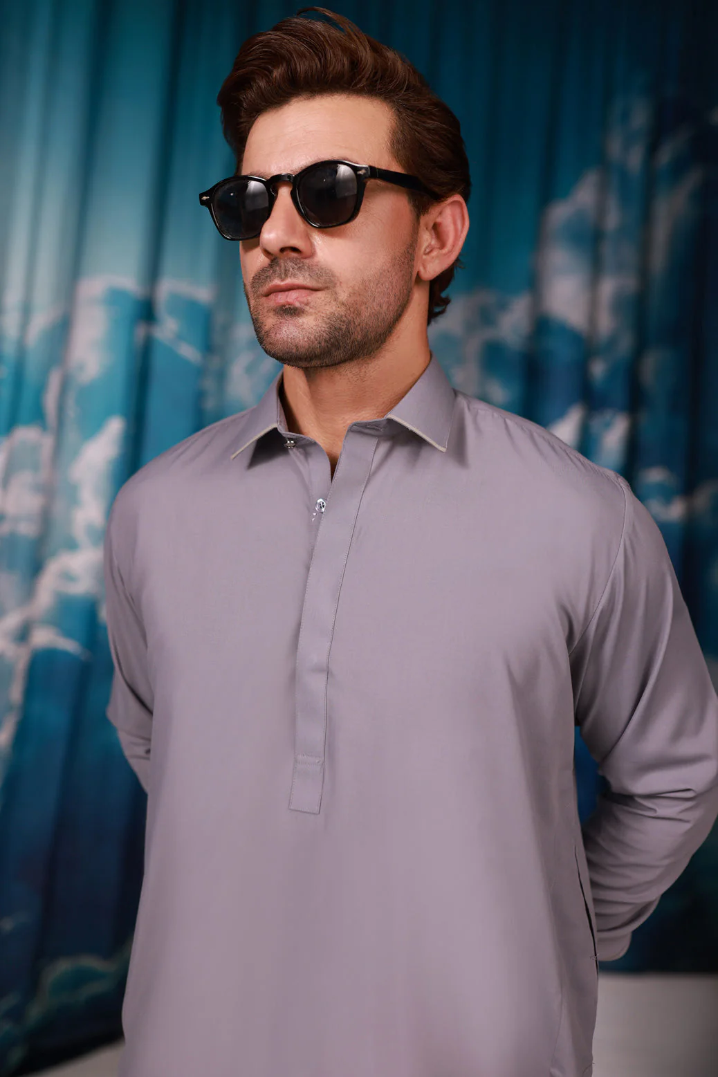 STONE-BLENDED-SHALWAR SUIT  - (GSSW24-008) - Image 2