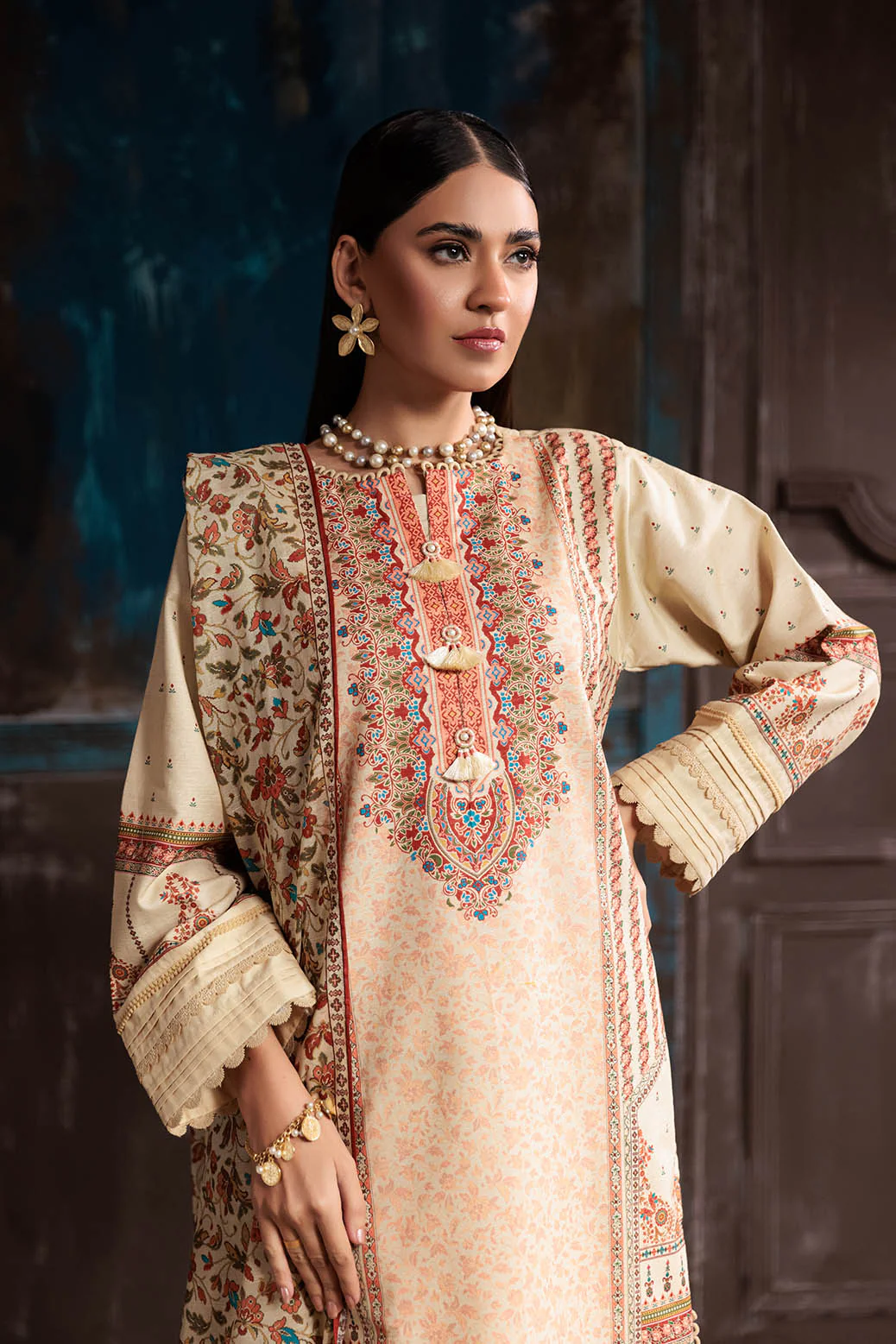 SUNEHRI - 3 PC (2W24P3P050) - Image 2