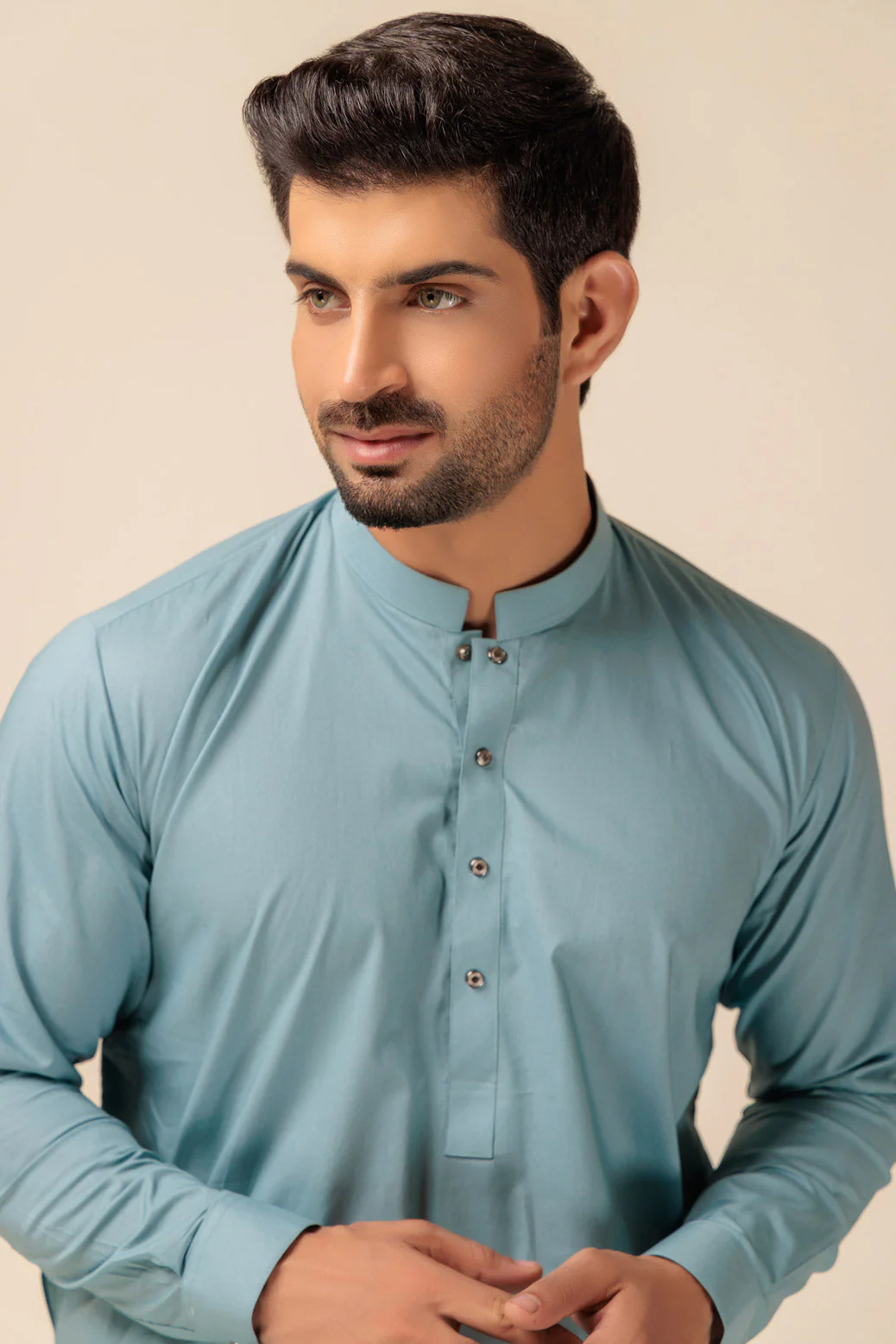T-BLUE-BLENDED-SHALWAR SUIT - (GSBW23-003) - Image 3