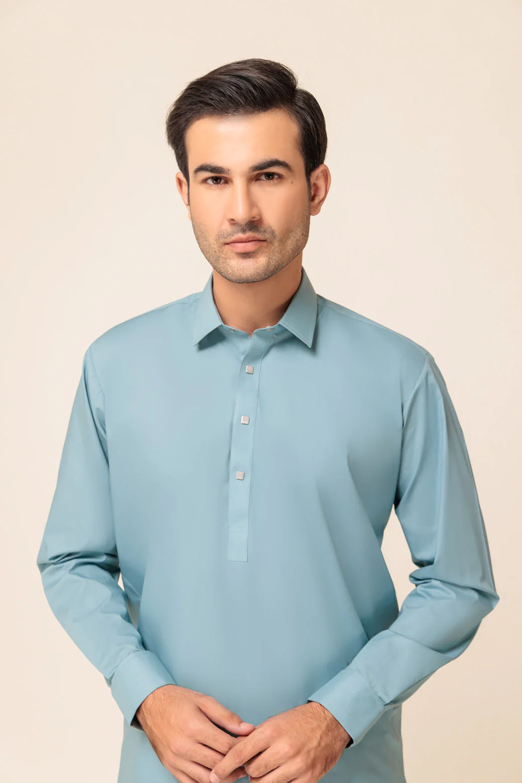 T-BLUE-BLENDED-SHALWAR SUIT - (GSSW23-006) - Image 2