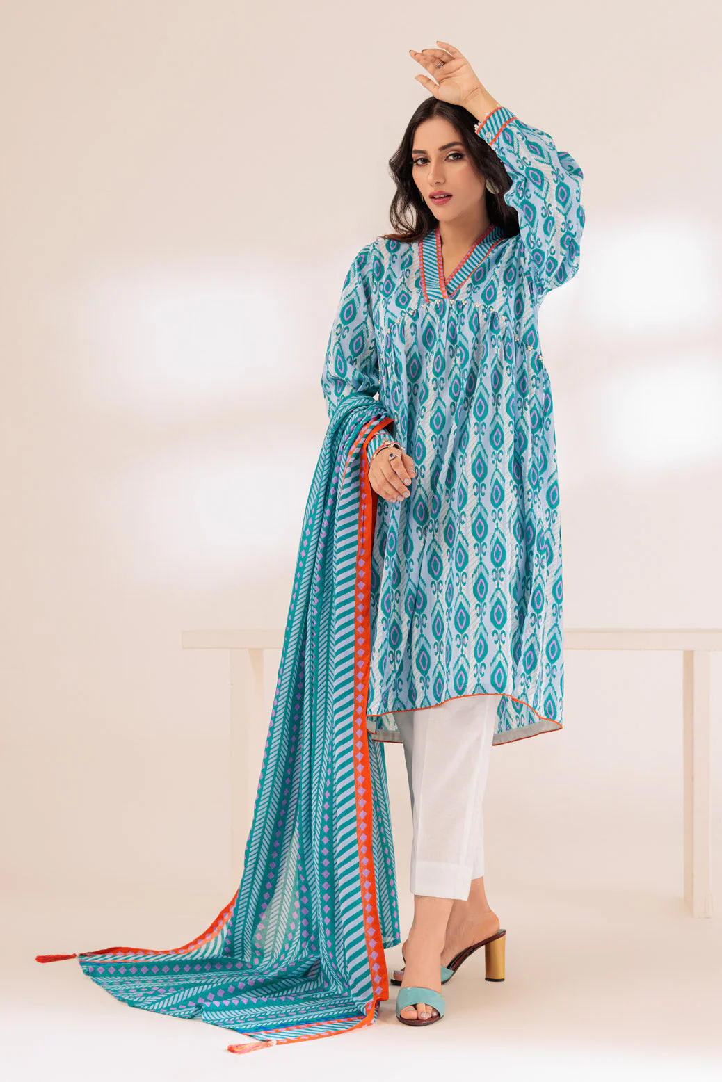T-BLUE-LAWN-3 PIECE (BSRS233P09) - Image 3