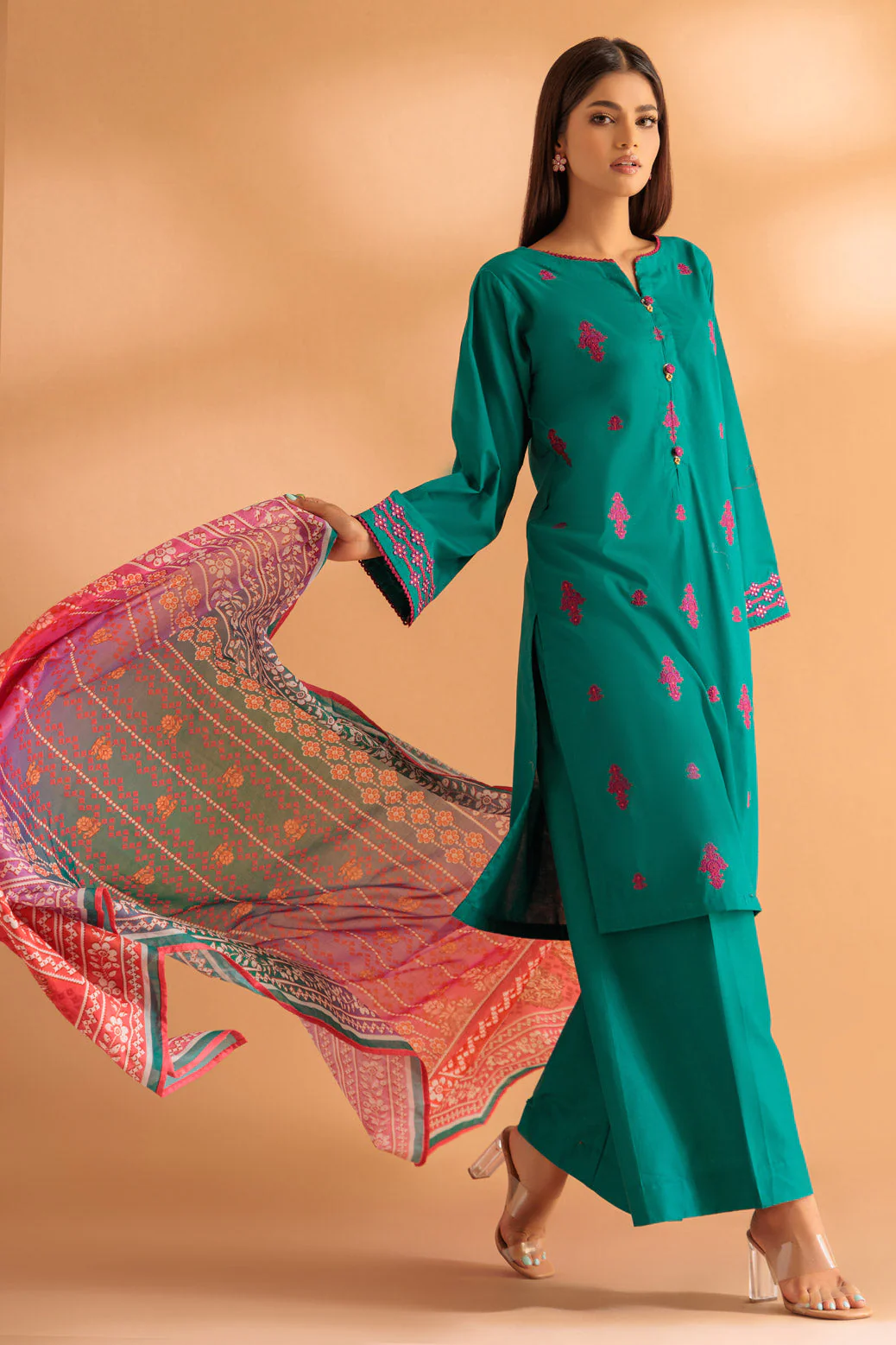 T-GREEN-CAMBRIC-3 PIECE (SS2243P39) - Image 3