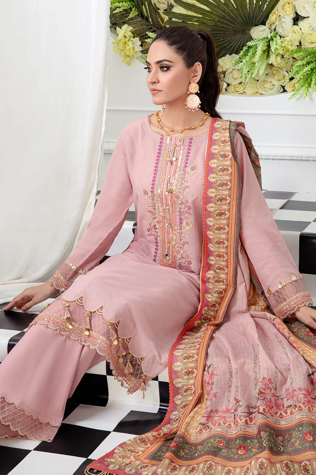 T-PINK-DYED-3 PIECE (SRNS223P19) - Image 4