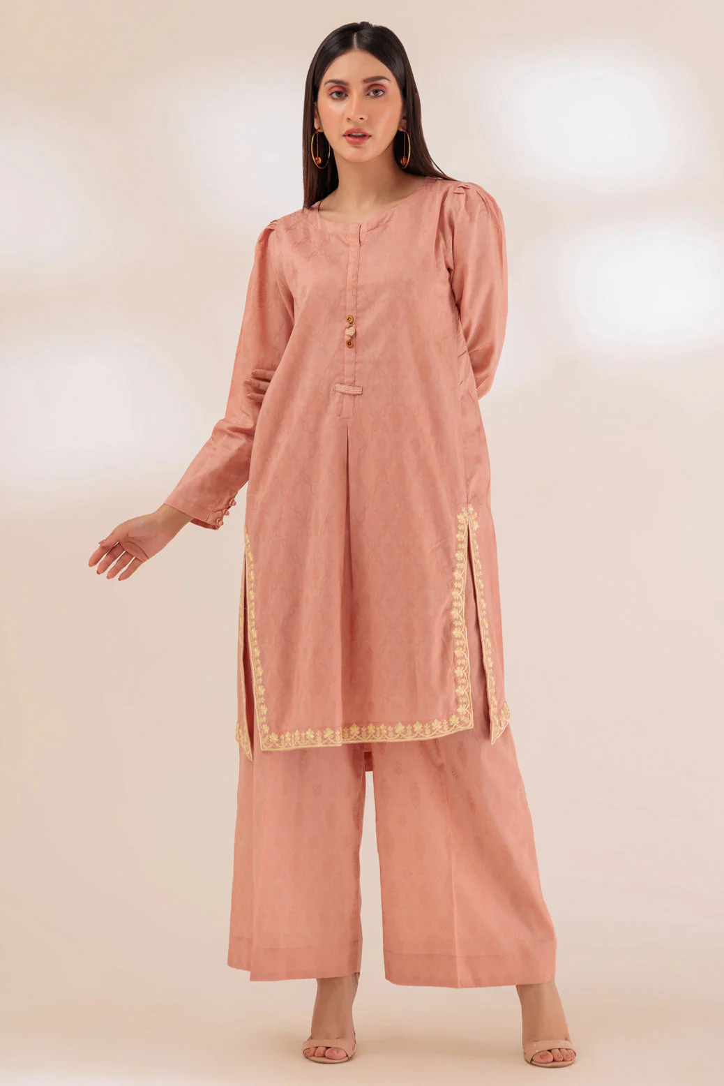 T-PINK-JACQUARD-2 PIECE (PWS1232P04) - Image 3