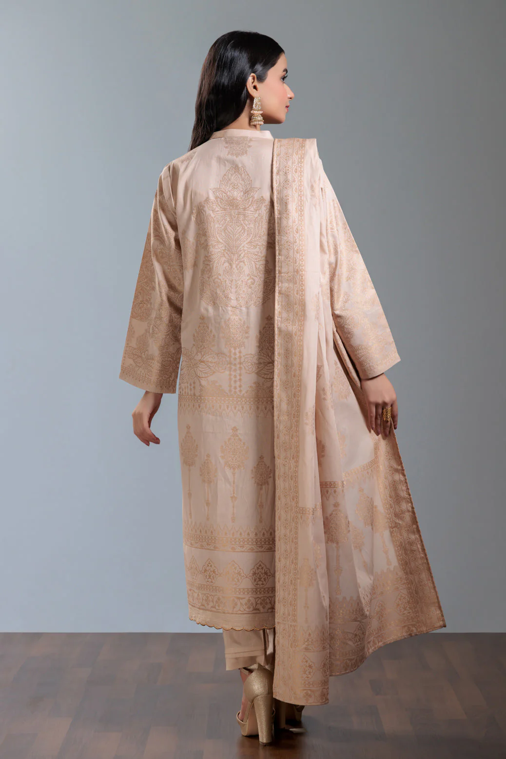 T-PINK-JACQUARD-3-PIECE (JSS233P07) - Image 3