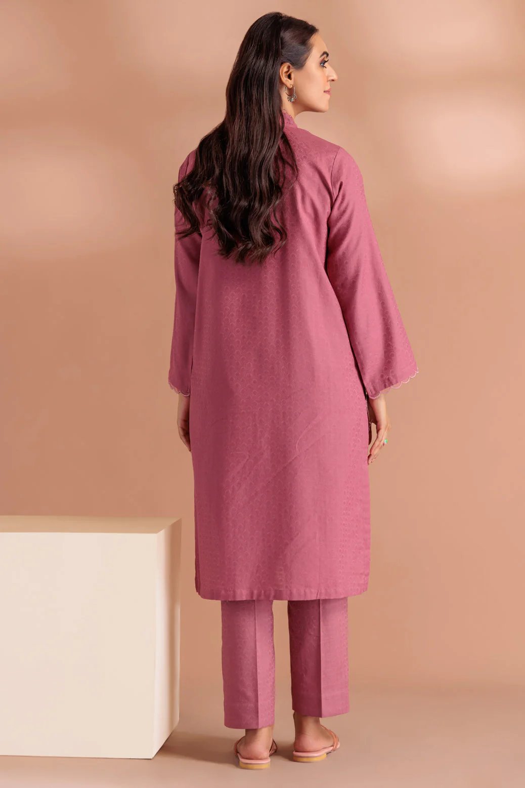 TEA-PINK-JACQUARD-2 PIECE (SRLS232P58) - Image 5