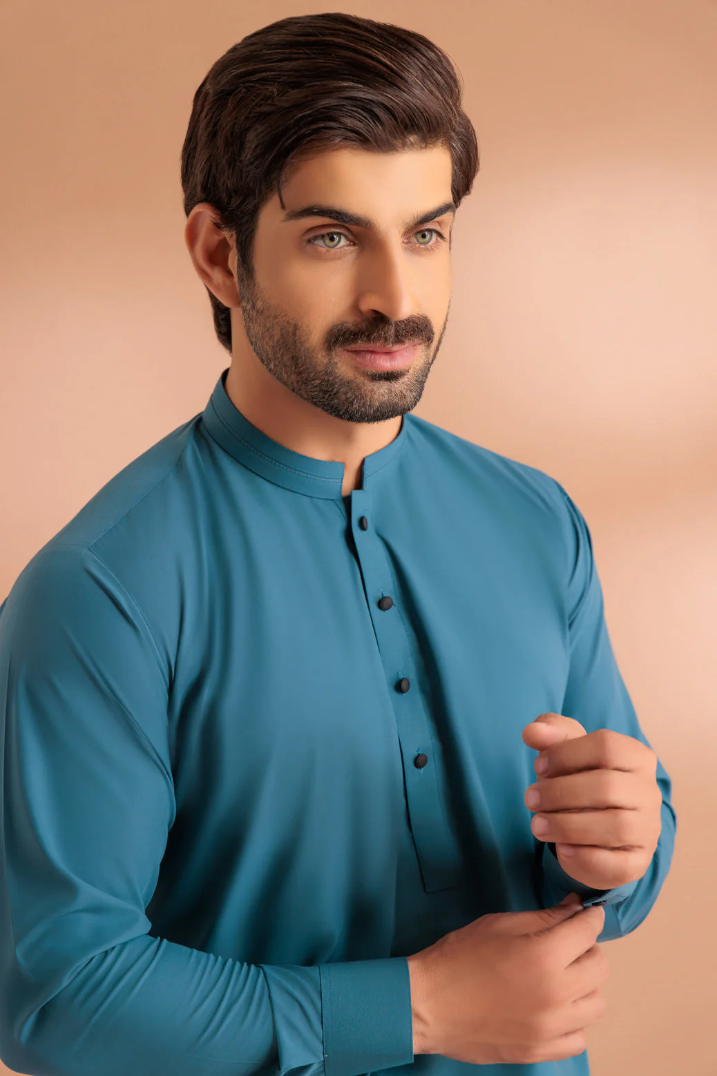 TEAL-BLENDED-SHALWAR SUIT - (GSBS24-001) - Image 2