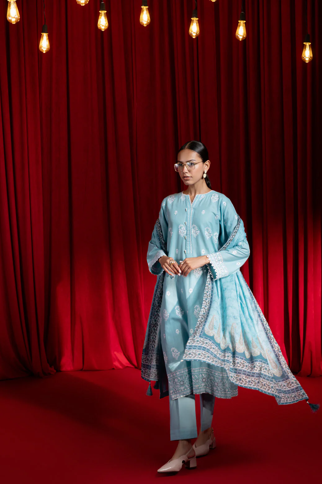 TEAL-CAMBRIC-3 PIECE (PWS6243P01) - Image 3