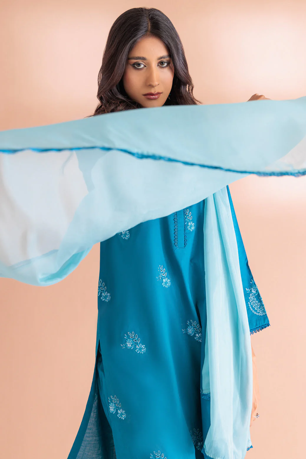 TEAL-CAMBRIC-3 PIECE (WS6233P02) - Image 2