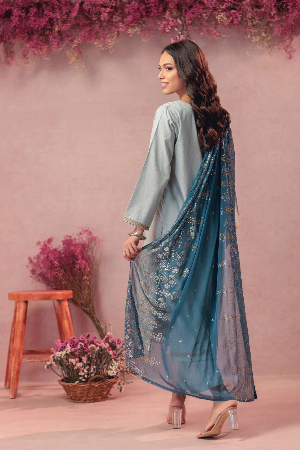 TEAL-JACQUARD-3 PIECE (SS5243P30) - Image 5