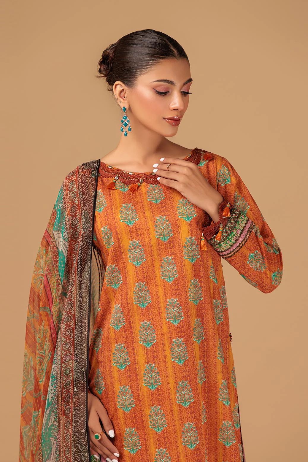 TEHZEEB - 3 PC (RSR233P07) - Image 2