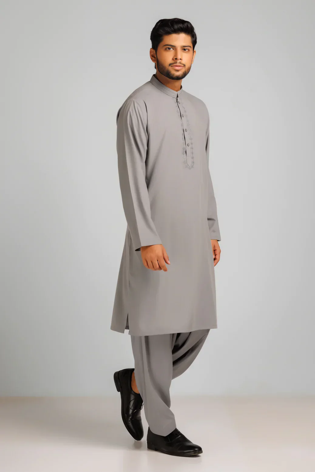 THUNDER-BLENDED-KURTA SHALWAR (KSRS23-048) - Image 3