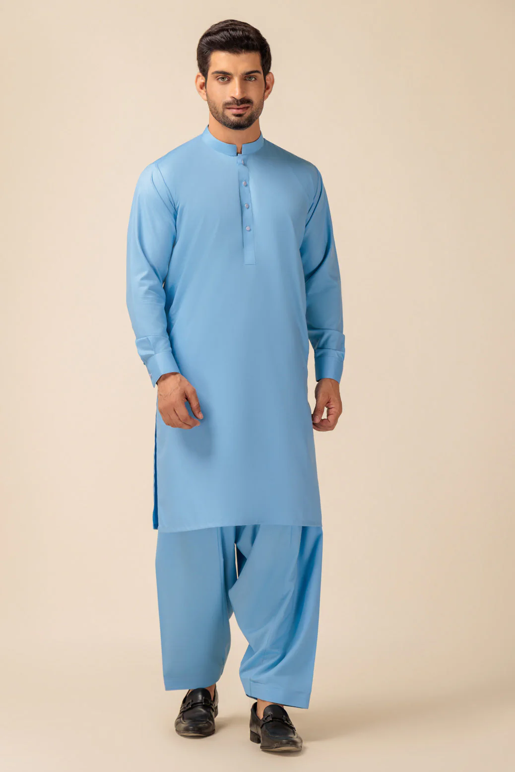 TOP SAIL-BLENDED-SHALWAR SUIT - (GSBW23-010) - Image 2