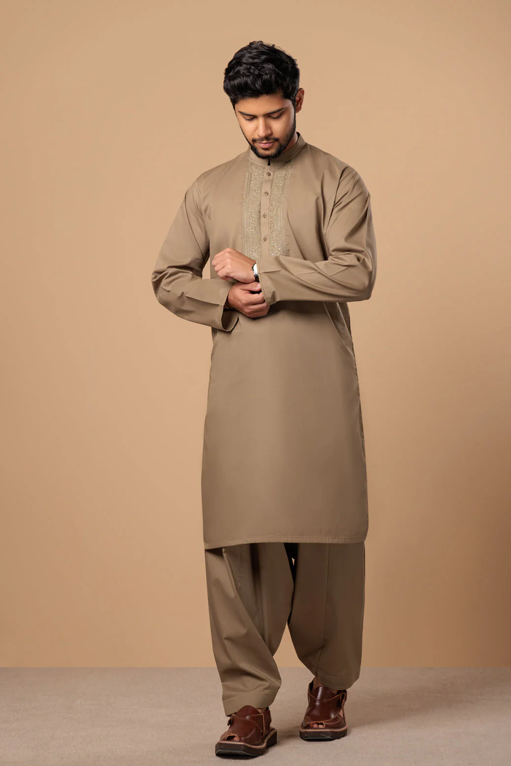 TORTILLA-COTTON-KURTA SHALWAR- (KSRS23-071) - Image 3