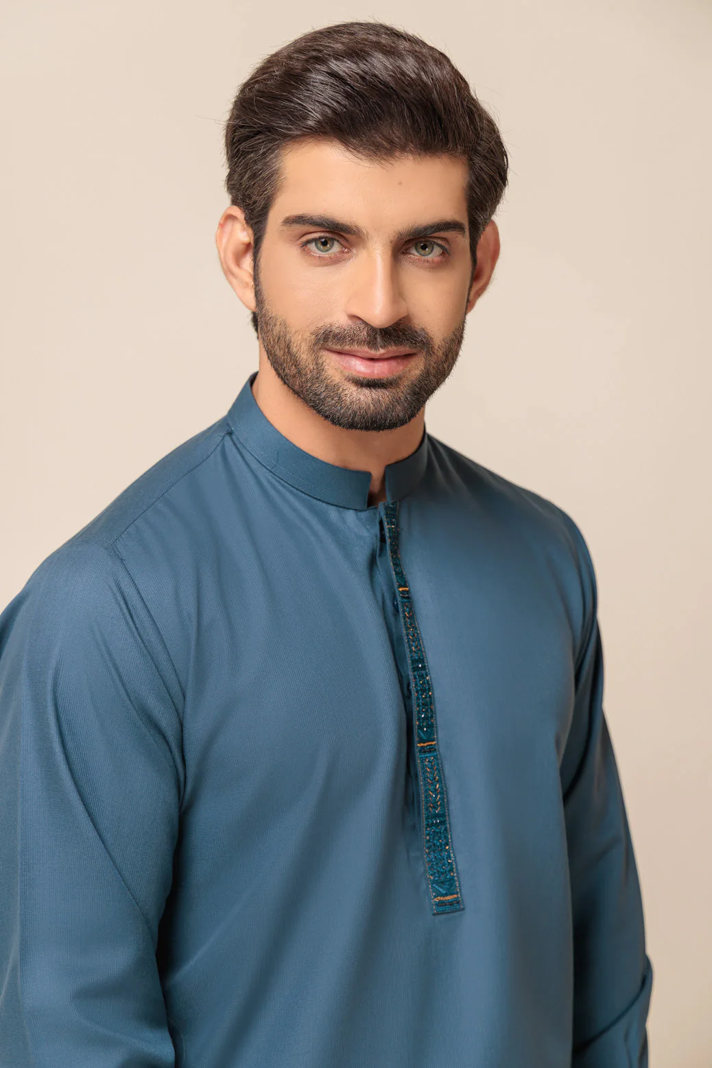 TURKISH-BLENDED-KURTA SHALWAR - (KSRW23-040) - Image 4