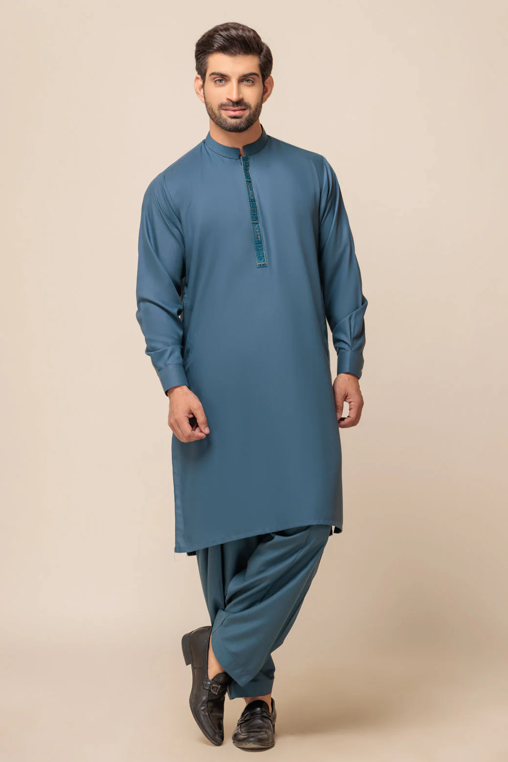 TURKISH-BLENDED-KURTA SHALWAR - (KSRW23-040) - Image 5